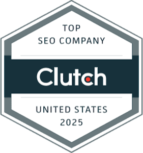 Clutch Top SEO Company United States 2025 badge